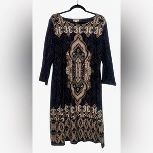 Charter Club Paisley Mandala Print Sheath Dress 💕